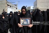مراسم تشییع پیکر مادر شهیدان چنگیزی درهمدان