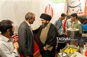 حضور امام جمعه زنجان در موکب هیئت فاطمیون