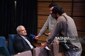 مجید قلی زاده مدیرعامل خبرگزاری تسنیم در آیین تجلیل از راویان خط مقدم رسانه 