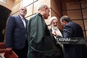 حمیدرضا مقدم‌فر مشاور رسانه‌ای فرمانده‌کل سپاه، حجت‌الاسلام عبدالله حاجی صادقی نماینده ولی‌فقیه در سپاه پاسداران انقلاب اسلامی، سردار حسین محبی سخنگوی سپاه پاسداران انقلاب اسلامی  و مجید قلی زاده مدیرعامل خبرگزاری تسنیم در آیین تجلیل از راویان خط مقدم رسانه