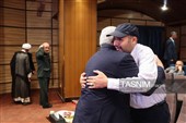 فرشاد عالی معاون روابط عمومی سازمان بسیج مستضعفین در آیین تجلیل از راویان خط مقدم رسانه 