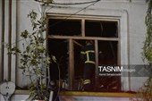 تلاش آتش‌نشانان گلستانی برای خاموش کردن حریق بازار گرگان
