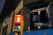 تلاش آتش‌نشانان گلستانی برای خاموش کردن حریق بازار گرگان