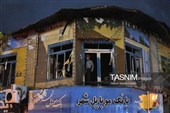 تلاش آتش‌نشانان گلستانی برای خاموش کردن حریق بازار گرگان