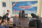 مدیرکل میراث فرهنگی و گردشگری و صنایع دستی استان اردبیل میهمان تسنیم