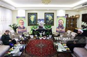 حضور دبیر شورای عالی امنیت ملی در منزل شهید لاریجانی