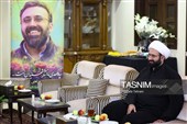 حضور دبیر شورای عالی امنیت ملی در منزل شهید لاریجانی