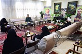 حضور دبیر شورای عالی امنیت ملی در منزل شهید لاریجانی