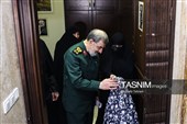 حضور دبیر شورای عالی امنیت ملی در منزل شهید لاریجانی