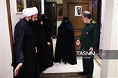 حضور دبیر شورای عالی امنیت ملی در منزل شهید لاریجانی