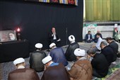 مراسم چهلمین روز تشییع رهبر شهید در شهرستان بهارستان برگزار شد