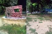 گلایه کمالشهری‌ها از وضعیت پارک آزادگان؛چمن‌های خشک با تاب‌های فرسوده!