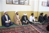 جلسه درس اخلاق آیت‌الله سید حسن عاملی در قاب تصویر