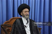 جلسه درس اخلاق آیت‌الله سید حسن عاملی در قاب تصویر