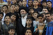 جلسه درس اخلاق آیت‌الله سید حسن عاملی در قاب تصویر
