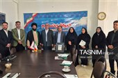 حضور دبیر ستاد امر به معروف و نهی از منکر استان اردبیل در دفتر تسنیم