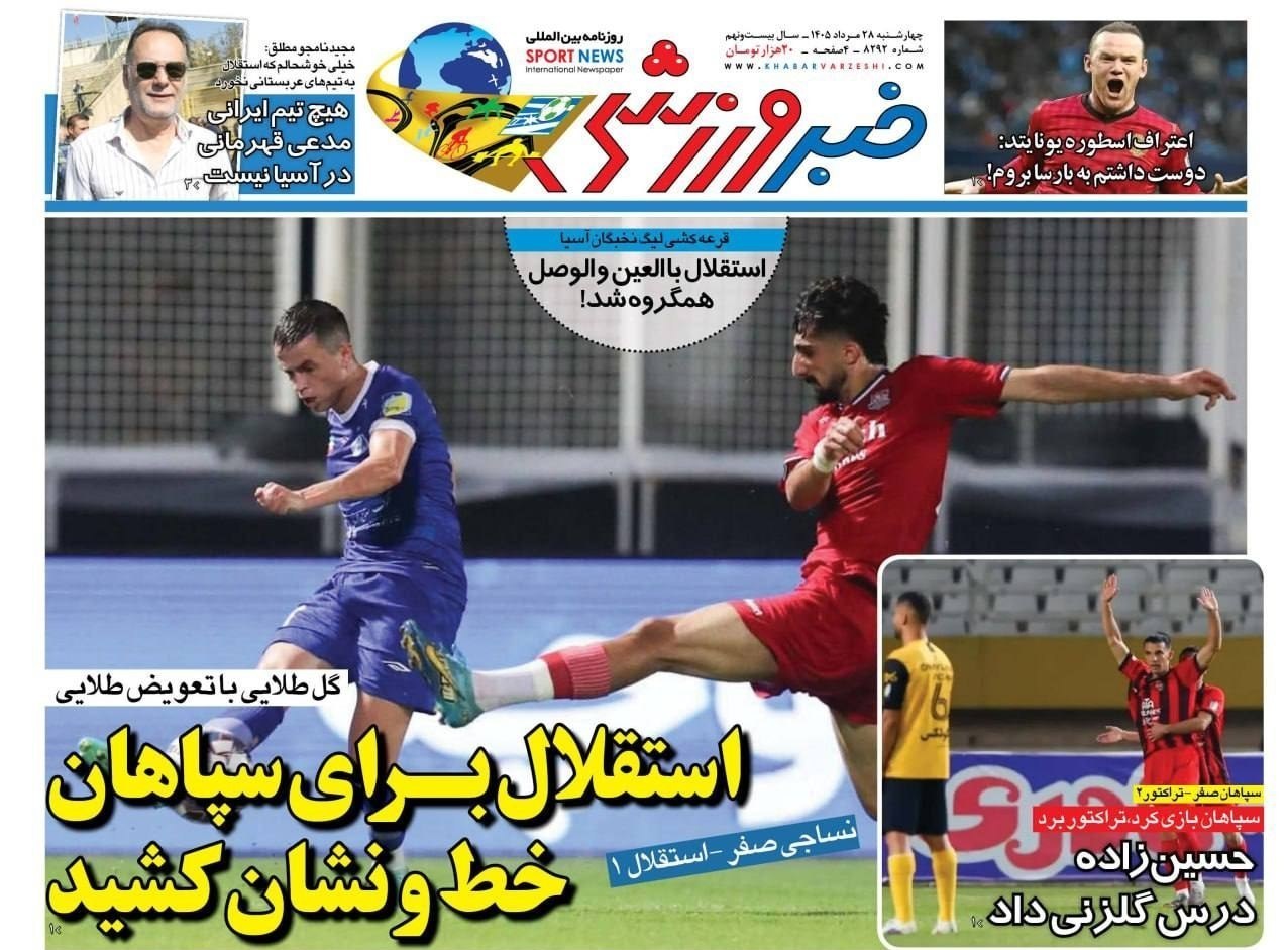 روزنامه وطن امروز , روزنامه کیهان , روزنامه خراسان , روزنامه جوان , روزنامه همشهری , روزنامه جام جم , روزنامه فرهیختگان , روزنامه اینترنتی صدای ایران , 