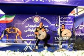 مسابقات قهرمانی کشتی پهلوانی کارگران کشور در کرمان