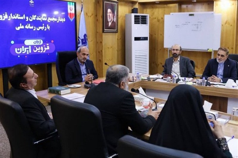 گفت‌وگوی استاندار قزوین با رئیس رسانه ملی