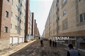 بازدید خبرنگاران  از شهرک مسکن ملی کشور در اردبیل
