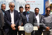 بازدید خبرنگاران  از شهرک مسکن ملی کشور در اردبیل