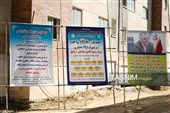 بازدید خبرنگاران  از شهرک مسکن ملی کشور در اردبیل