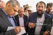 بازدید خبرنگاران  از شهرک مسکن ملی کشور در اردبیل