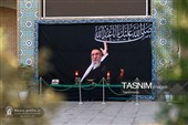 حرم بانوی کرامت غرق در یاد و نام امام شهید شد
