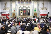 مراسم بزرگداشت چهلم «آقای شهید ایران» در حرم مطهر حضرت فاطمه معصومه(س)