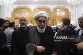 اربعین آقای شهید ایران در حرم بانوی کرامت