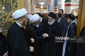 اربعین آقای شهید ایران در حرم بانوی کرامت