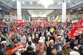 اربعین آقای شهید ایران در حرم بانوی کرامت