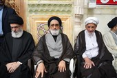 اربعین آقای شهید ایران در حرم بانوی کرامت