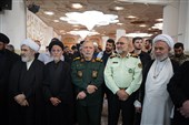 اربعین آقای شهید ایران در حرم بانوی کرامت