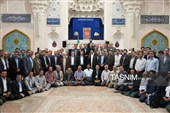 دیدار معاونان فرهنگی دانشگاه‌های کشور با آیت‌الله عاملی در اردبیل