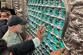 قالیباف یزور المرقد الطاهر للإمامین الکاظمین علیهما السلام