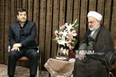 دیدار ورزش‌وجوانان با نماینده ولی‌فقیه در کردستان