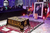 ببینید| آیین چهلم «آقای شهید ایران» در حرم امام رضا(ع)