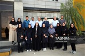 بازدید خبرنگاران از کارخانه آرد همدان