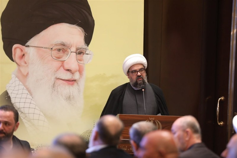 مراسم سفارت ایران در بیروت در سالروز اربعین وداع با رهبر شهید انقلاب
