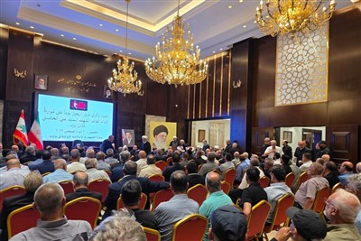 مجلس تأبيني في السفارة الإيرانية بمناسبة مرور أربعين يوماً على مواراة جثمان الشهيد السيد علي الخامنئي (رض)