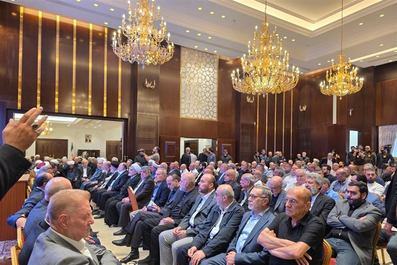 مراسم سفارت ایران در بیروت در سالروز اربعین وداع با رهبر شهید انقلاب