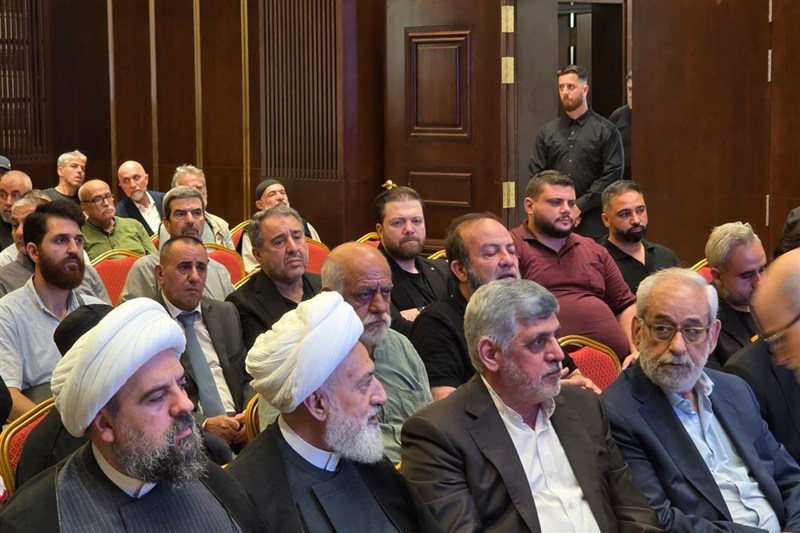 مراسم سفارت ایران در بیروت در سالروز اربعین وداع با رهبر شهید انقلاب