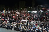 اجتماع با شکوه مردم مبعوث اردبیل در میدان بیعت