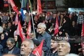 اجتماع با شکوه مردم مبعوث اردبیل در میدان بیعت