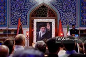 حضور مردم عزادار بر مزار مطهر رهبر شهید انقلاب اسلامی همزمان با چهلمین شب تدفین