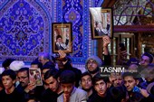 حضور مردم عزادار بر مزار مطهر رهبر شهید انقلاب اسلامی همزمان با چهلمین شب تدفین