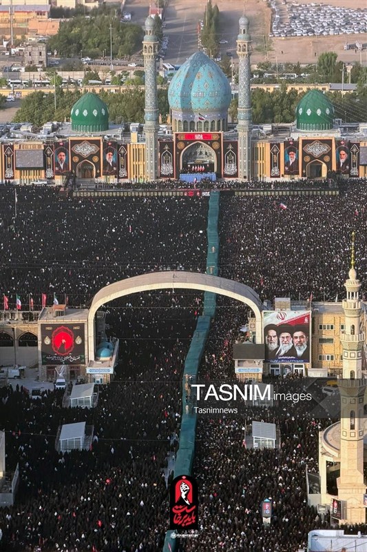 شهید امام خامنه ای (ره) , اخبار قم , بدرقه آقای شهید ایران , تشییع امام شهید , تشییع رهبر شهید , 