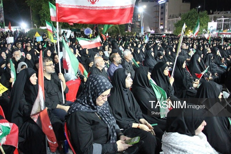 یاد شهدای روستای گرمن در شب‌های اقتدارشاهرود گرامی داشته شد