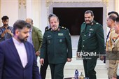  سردار سید مجید ابن الرضا، سرپرست وزارت دفاع در دیدار با وابستگان نظامی مقیم تهران